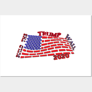 Build the Wall 2020 Posters and Art